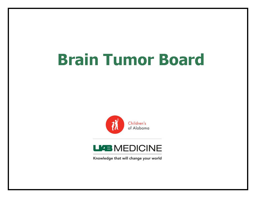 2023 Pediatric Brain Tumor Board Banner